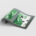 Rolled unframed art print of a cat