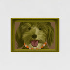 Unframed Goldendoodle wall art
