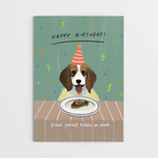 Beagle Birthday Card A6
