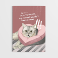 Nosy Cat Relationship Card A6